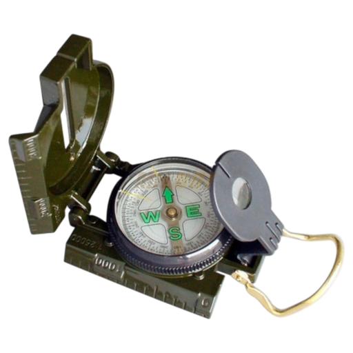 [AGDT-DC-45-2] Brujula Lensatica Militar Tactica Verde Supervivencia Camping