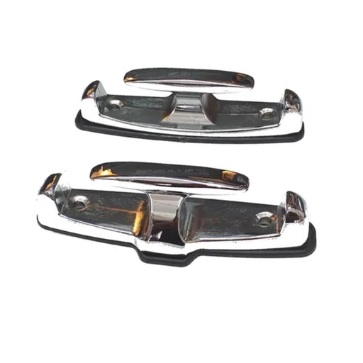 [AGDT-67] Cornamusa Cromada Para Atar Carga Caja Camioneta Lancha X2