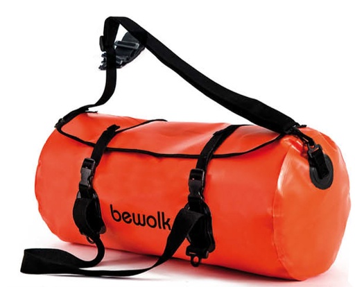 [BE-BU 1425 C NARANJA] Bolso Estanco Bewolk 25 Litros Con Cierre