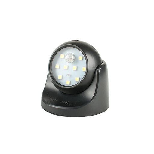 [JA-LLE193N] Luz Led 10 Leds Cob Con Sensor Negro