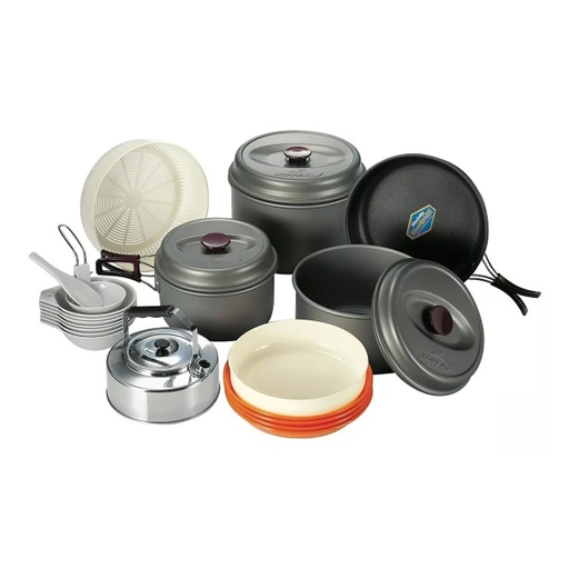 [PIR-KSK-WH78] Marmita Set De Cocina Camping Kovea Hard 8 Personas 