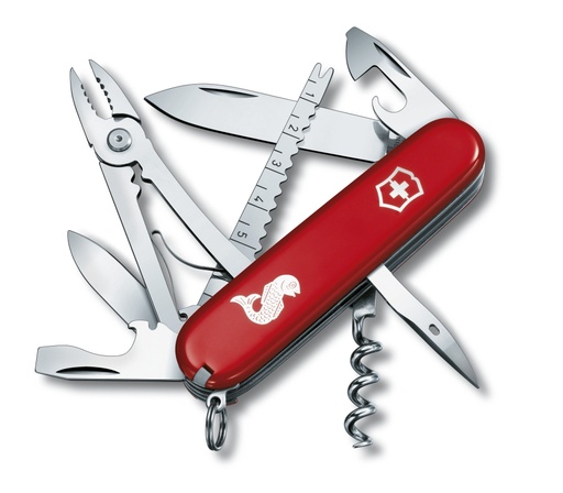 [BW-23096] Cortaplumas Victorinox Angler Rojo 18 Usos