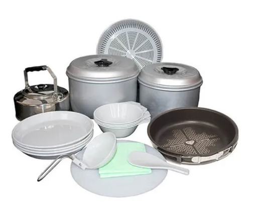 [AB-183433] Marmita Doite 4 Personas Mochilero Camping Set De Cocina