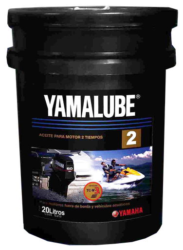 [YAM-90790BR20200] Aceite 2t Yamaha Yamalube Tc-w3 Balde 20 Lts