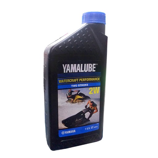 [YAM-LUB2STRKW112] Aceite Yamaha Original Yamalube 2w Semi Sintetico 1 Litro Origen Usa