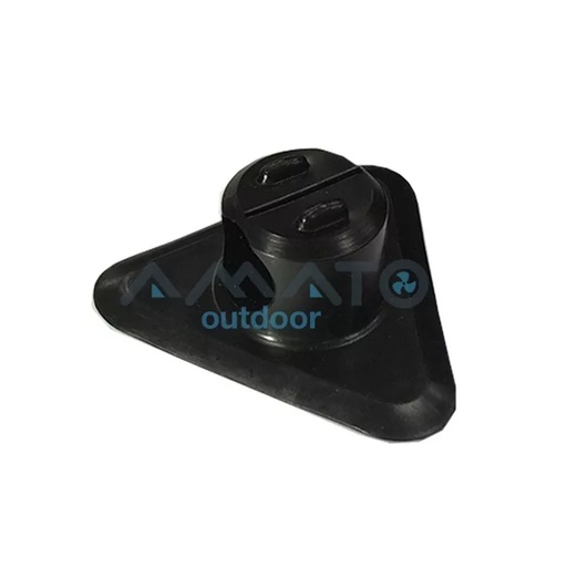 [MAZ-M052-N] Porta Remo Pala Partido Pvc Para Gomones Semirrigidos 