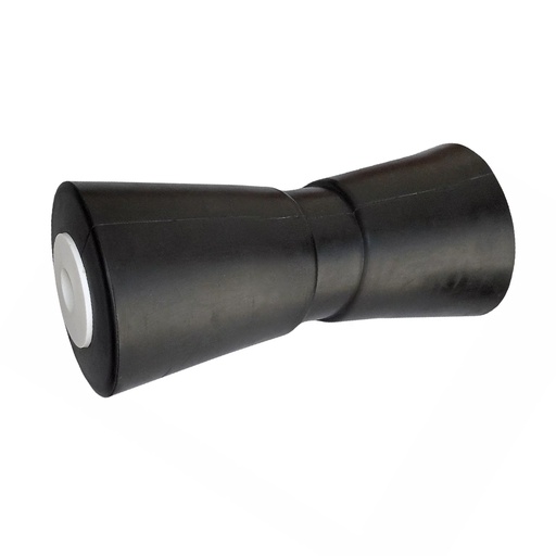 [BAR-T07001] Rodillo De Goma Doble Cono Buje Plástico 200x80mm