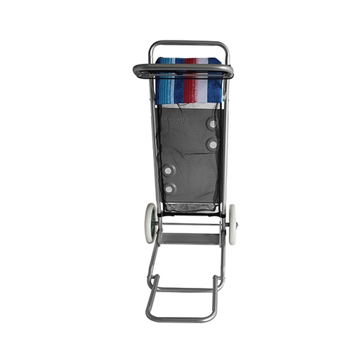 [TM-XYT060] Carrito Carro Playero Aluminio Mesa Porta Conservadora Y Reposeras