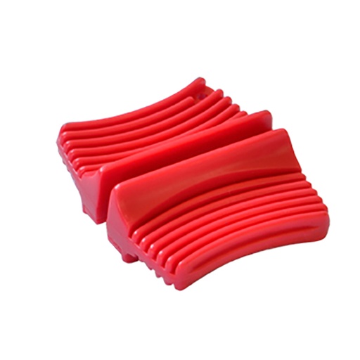 [SOUR-WL2013] Afilador ceramico para cuchillos  plástico rojo rectangular cuadrado