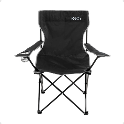 [Rofft-A0044 Negro] Sillon Director Plegable Negro