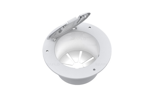 [TM-SFCH1-052-03] Tapa Pasa Cables Plástica Redonda