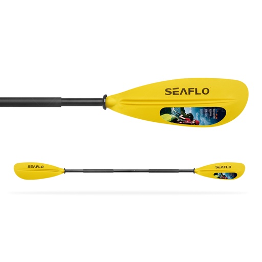[TM-SFPD2-06] Remo Pala Doble Kayak Aluminio Reforzado Desarmable 2.20m