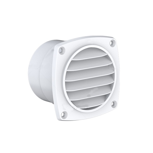 [TM-SFAV1-01] Rejilla De Ventilación Plástica Cuadrada 77 Mm P/ Motorhome.