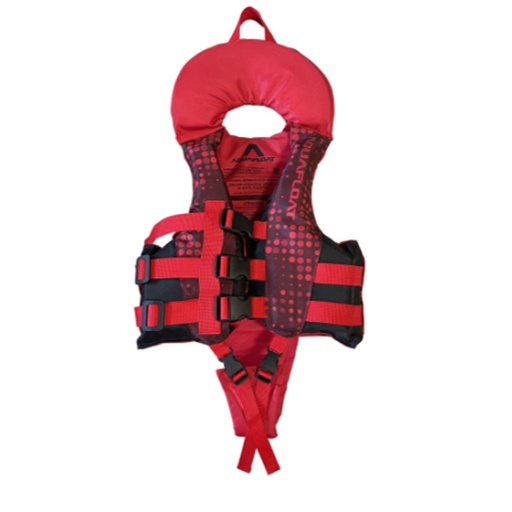 [KIE-1010130431003]  Chaleco Salvavidas Aquafloat Ski Niño Con Cuello Estampado Talle 03