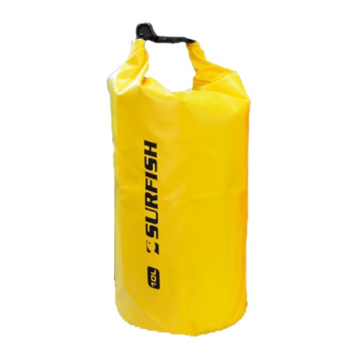 [SOUR-A602-10L] Bolso Estanco Surfish Amarillo De 10l Plegable Con Bandolera