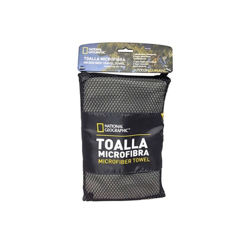 [NAT-STO-TNG1001] Toalla De Secado Rápido Microfibra Nat Geo S 60 X 120 Cm