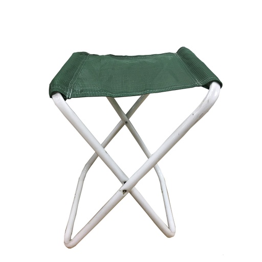 [SOL-2040 Verde] Banco tijera, caño 5/8", tela solwind 2040