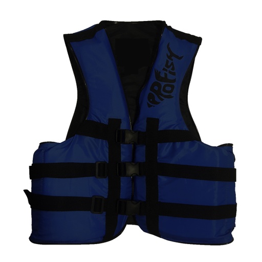 [KIE-1010120109910 AzulOscuro] CHALECO AQUAFLOAT PRO FISH PESCADOR AZUL OSCURO Talle 10