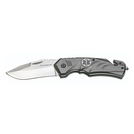 [BOK-SC184] Navaja Magnum Boker Arbolito Rescate Gris Paramédico 