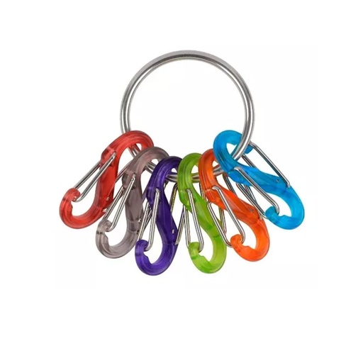 [KIE-2905561300000] Mosquetón Llavero Plástico Nite Ize Para 6 Llaves 
