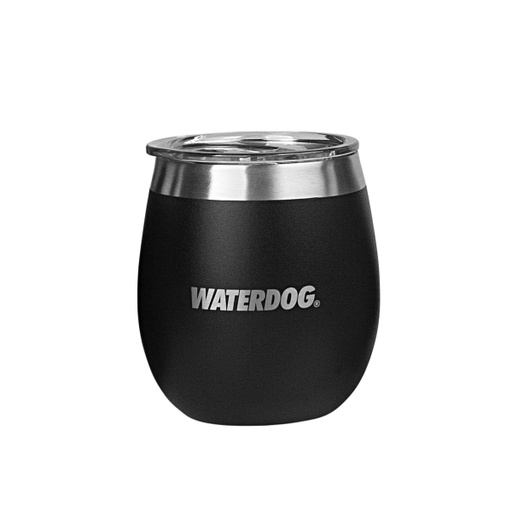 [WALD-COPON240BK] Vaso Termico Copon Waterdog Mate 240cc Acero Inox Con Tapa
