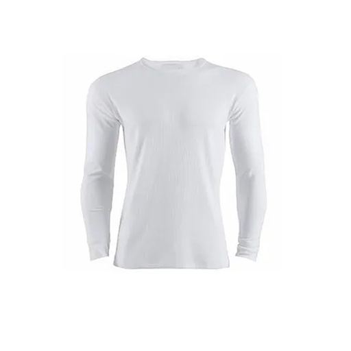 [GON-CAMISETA-XL-BLANCA] Ropa Termica Camiseta Termica Dago Tela Hidrowick Respirable TALLE XL