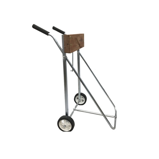 [LAFRAGATA-CARRO20] Carro Porta Motor Fuera De Borda Hasta 20 Hp Acero