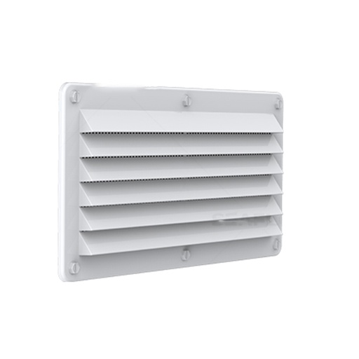 [TM-SFDV1-260-125-03] Rejilla Ventilación Plástica Rectangular 12,5x26cm Motorhome