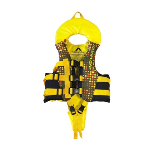 [KIE-1010130431203]  Chaleco Salvavidas Aquafloat Ski Niño Con Cuello Estampado Talle 03