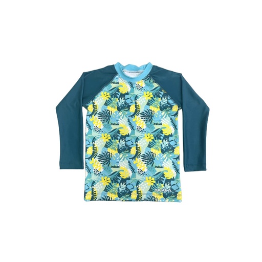 [YAK-4005-AQUA6] Remera UV niño Aqua Talle 6
