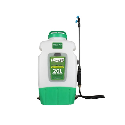 [TM-SFESR-20A-01] Fumigador Pulverizador Uso Interior Desinfeccion 12v Mochila 20l