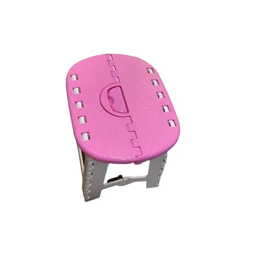 [AGDT-BR009-ROSA] Banquito Plegable Plastico Banco Banqueta Infantil Niño