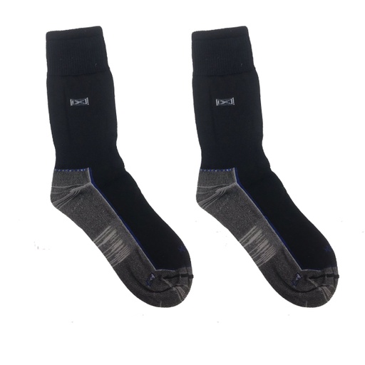 [SOX-TE31B-S-NegroAzul] Medias Termicas Sox Microfibra Talle S GrisAzul