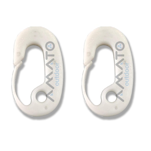 [KIE-1066046050000x2] Mosqueton De Plástico Snap Para Inflable De Arrastre Par