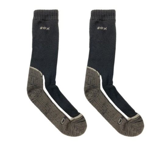 [SOX-TE13A-L-NegroGris] Medias Sox Extreme Talle L Negro Gris