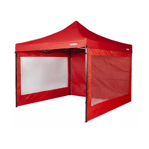 [WALD-EXPO303PRORD] Gazebo Plegable Waterdog 3x3 Paredes Desmontables Expo303pro