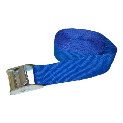 [SU-SF25-3-AZUL] Zuncho 25mm Cinta Tensor P/amarre Kayak Windsurf Sup Kit X2 Azul