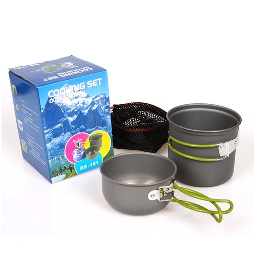 [ATE-KitMarmita] Marmita 1 Persona Con Cubiertos Y Calentador