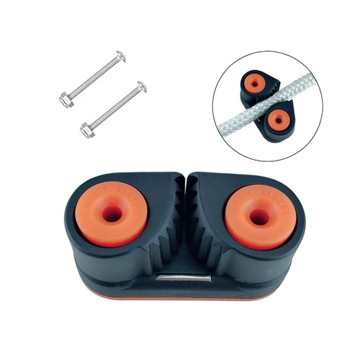 [TM-SF31619] Mordaza Nautica Gareteador P/cabo De 6 A 12mm Con Tornillos