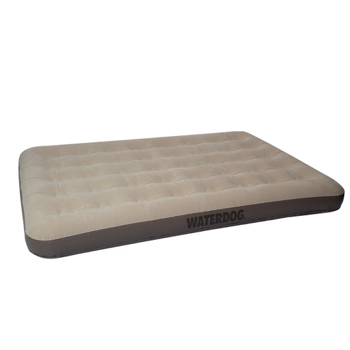 [WALD-F541BR] Colchón inflable afelpado 191x137x22 cm