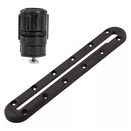 [KIE-1069949580000-1069949550000] Kit Base Y Adaptador Para Riel Porta Accesorios Scotty 8"