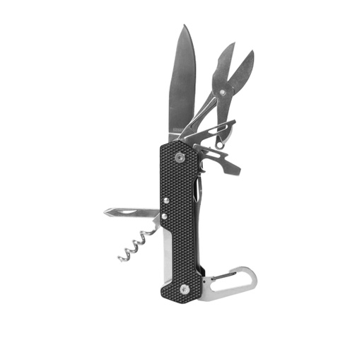 [AB-131925] Navaja Cortapluma Trento Obsidian 9 Usos Con Funda