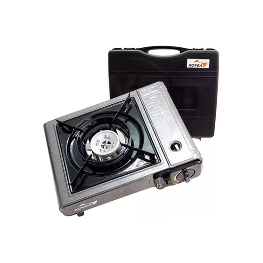 [PIR-P01001-GRIS OSCURO] Anafe Portatil Para Camping Kovea Con Maletin