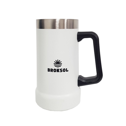[BRO-TER-VASC700B] Vaso Cervecero Termico Chop 700ml Acero Inoxidable