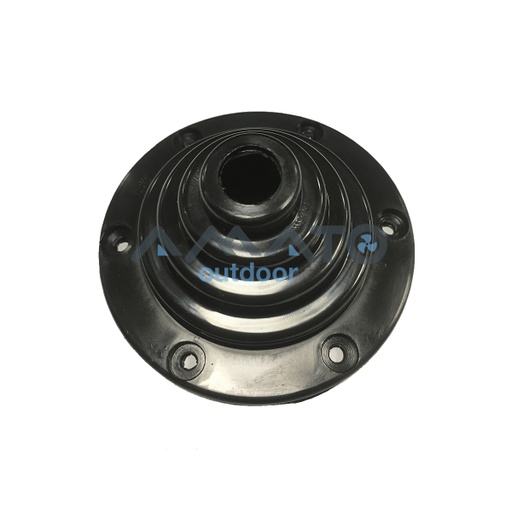 [MAZ-M031-N] Fuelle Pasa Cable De Goma Negro