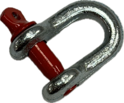 [PRO-DOG35305] Grillete Recto 1/4" Hierro Galvanizado Nautica