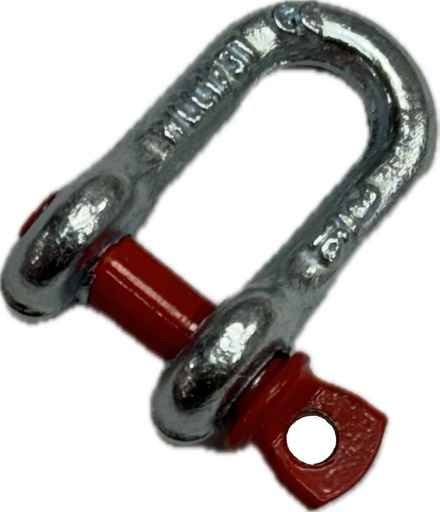 [PRO-DOG35310] Grillete Recto 5/16" Hierro Galvanizado Nautica