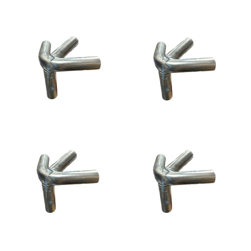 [DIF-046x4] Repuesto Para Gazebo Union Esquinero Reemplaza Plastico X4