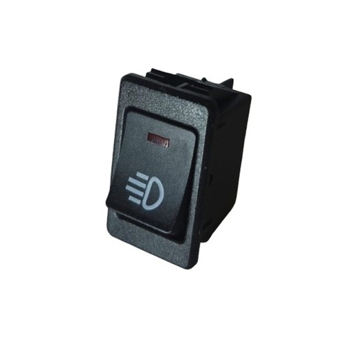 [AGDT-ASW-18D-ROJO] Llave Tecla Para Embutir Con Led Indicador 12v 35a