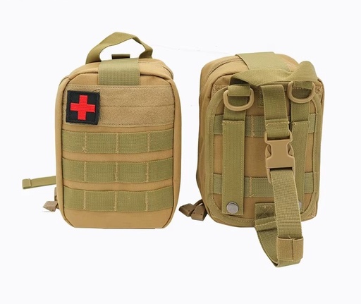 [AW-1030003] Riñonera Awayco Pouch Táctico Morral Bolso Bolsillo Marrón